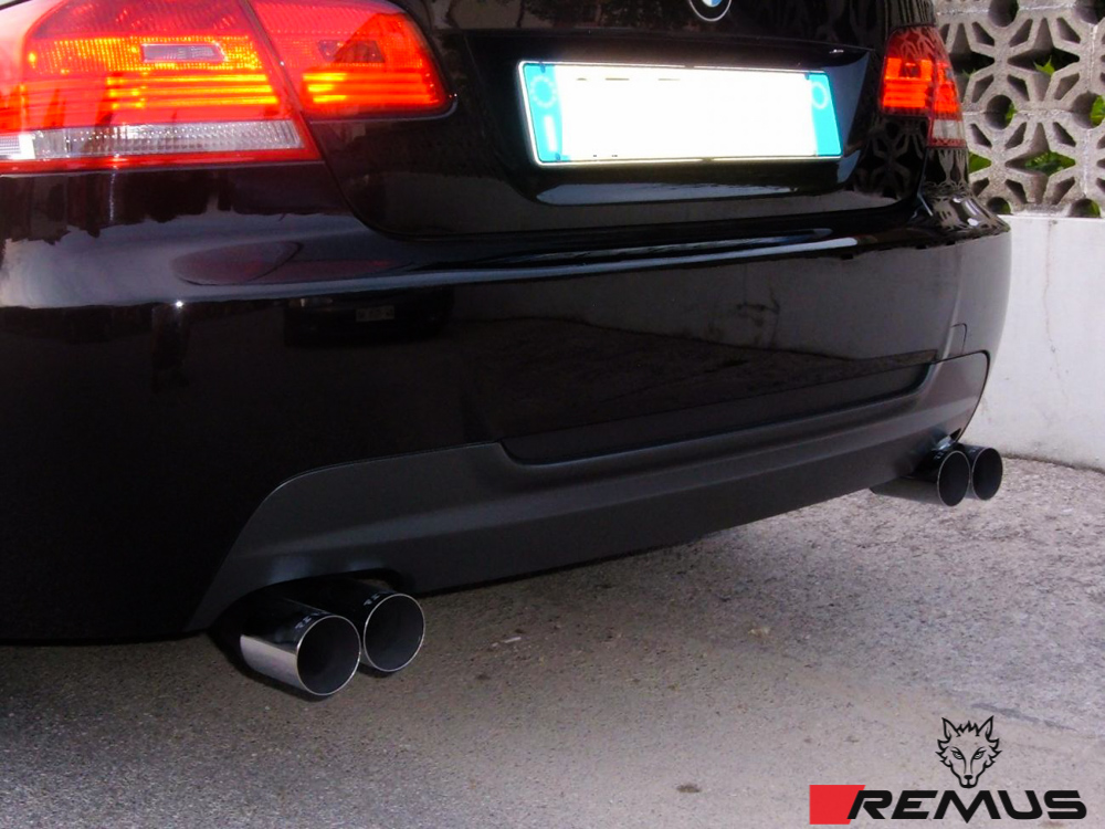 Remus Sport Quad Exhaust for 20072013 BMW 328i [E92] (085107 198)